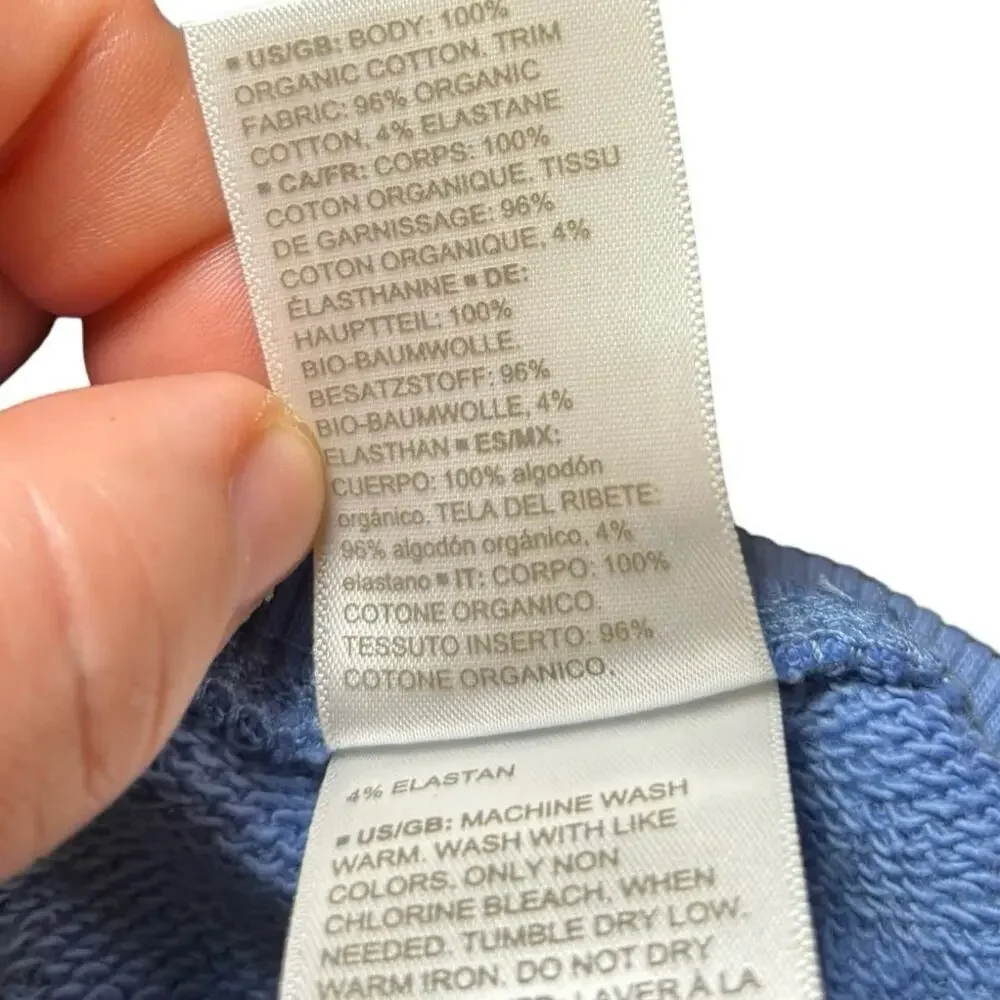 Moon & Back by Hanna Andersson Star Sweatshirt Size 3-6 Months Organic Cotton - Picture 5 of 5